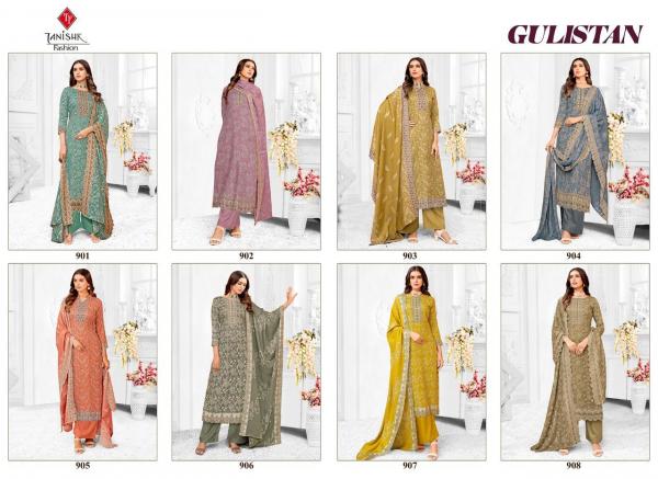 Tanishk Gulistan Designer Wear Pashmina Designer Wear Dress Material